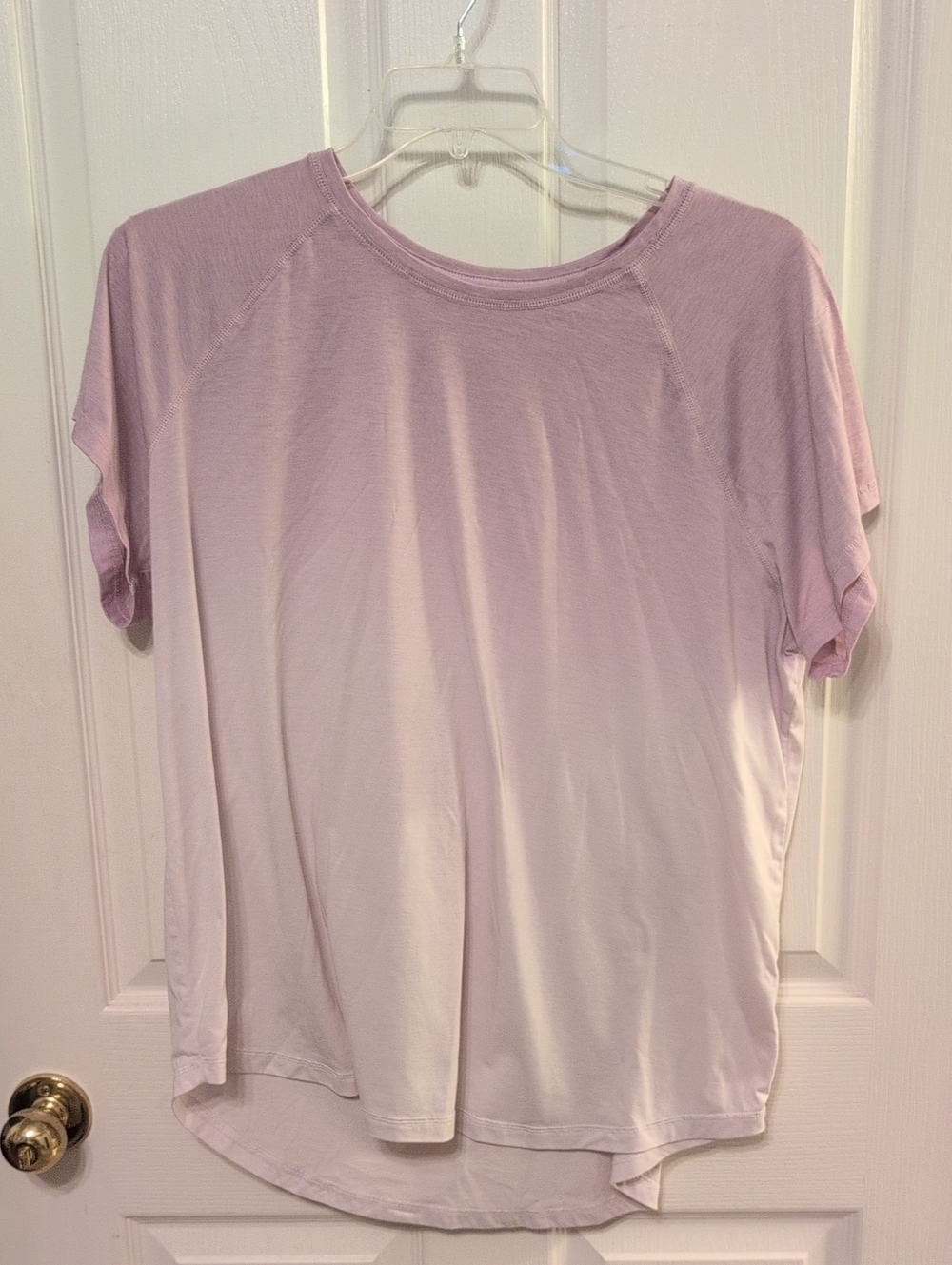 tek gear Lilac to Cream Ombre Short Sleeve Tee